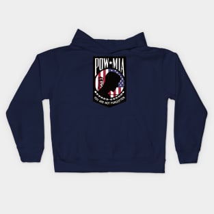 Pow Mia Flag USA prisoner of war you are not forgotten Kids Hoodie